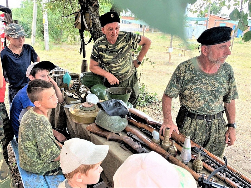 На Кубани прошли казачьи военно-полевые сборы